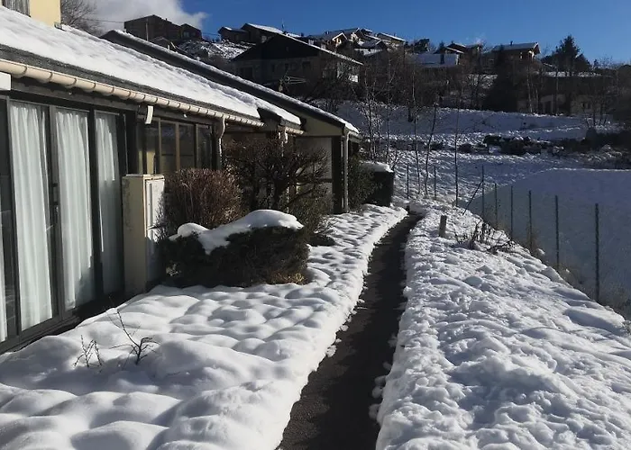 Dağ evi Les Fontanilles Odeillo 60 Wifi & Parking Gratuit Expose Plein Sud & Plein Pied , Draps & Serviettes De Toilettes Non Inclus, Sabanas Y Toallas No Incluidos *